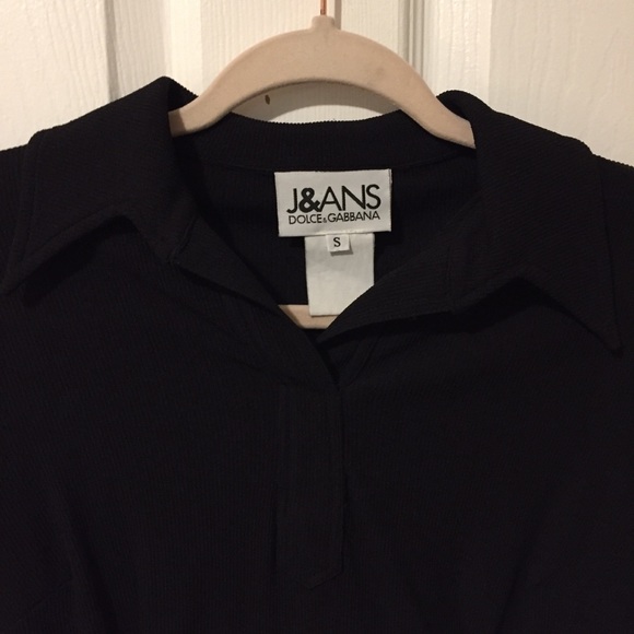 Vintage designer black blouse - Picture 2 of 4